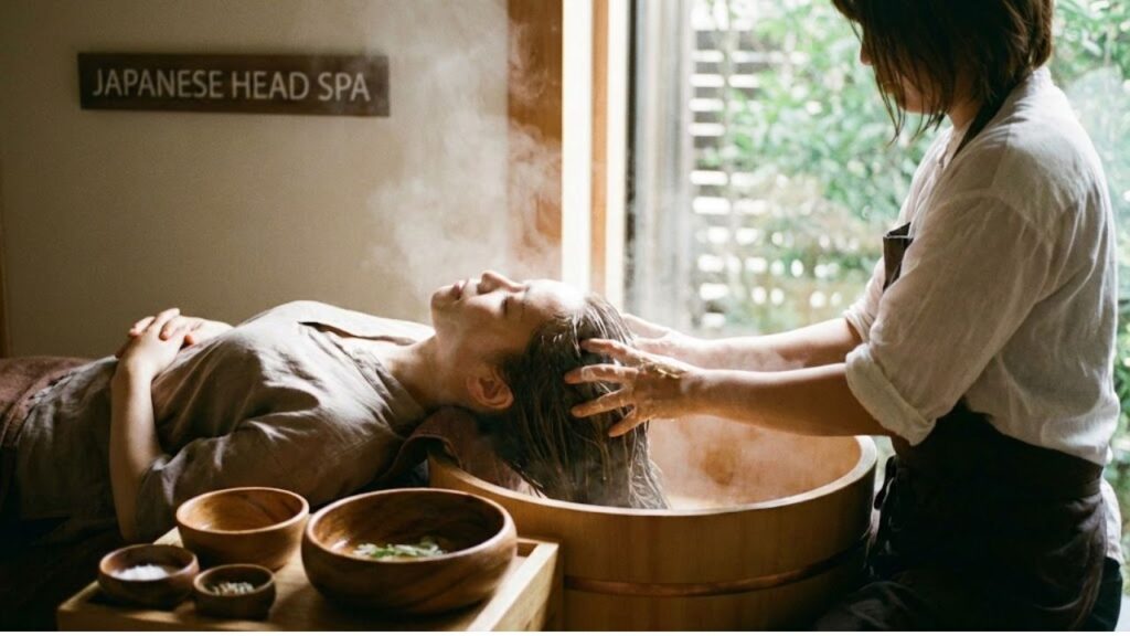 Japanese Hair-Washing Method