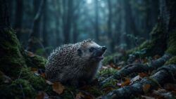 What is a hedgehog’s cry called?