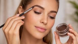 Homemade Eyebrow Gel Made With Aloe and Cocoa Gives Soft Natural Hold All Day