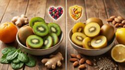 Green or yellow kiwi: which one should you choose for health benefits?