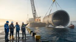 Mega engineering project confirmed: construction is now underway on an underwater rail line designed to connect entire continents through a deep-sea tunnel