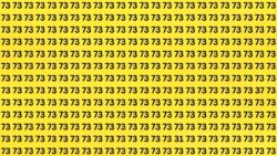 Optical Illusion Challenge: Can You Spot 31 and 37 Hidden Among Endless 73s in 7 Seconds
