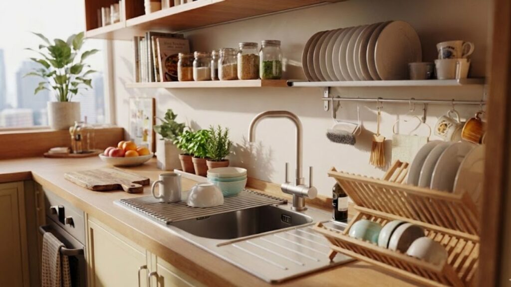 Say goodbye to the dish rack in the sink