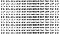 Sharp Eye Challenge: Can You Identify the Word SKIN Hidden Among SIKN in 7 Seconds