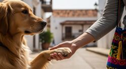 If your dog gives you its paw, it’s not to play or say hello : animal experts explain the reasons