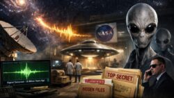 The 10 second signal from 13 billion years ago proves Nasa has been hiding aliens