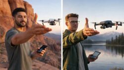 One gesture is enough: DJI launches a drone that almost flies itself