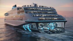 A record broken at sea: South America’s giant 2,100-passenger ship powered by 100% electric propulsion