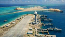 China Turned Disputed Reefs Into Permanent Military Outposts by Pouring Concrete for Years