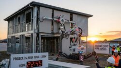 A Robot Builds a 200 m² Home in 24 Hours and Housing Crisis Hope Surges