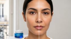 Nivea : I applied the blue cream every night to only one side of my face for a week, here’s what happened